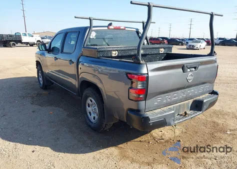 2022 Nissan Frontier S 4X2 z USA, uszkodzony, nr VIN 1N6ED1EJ5NN622523